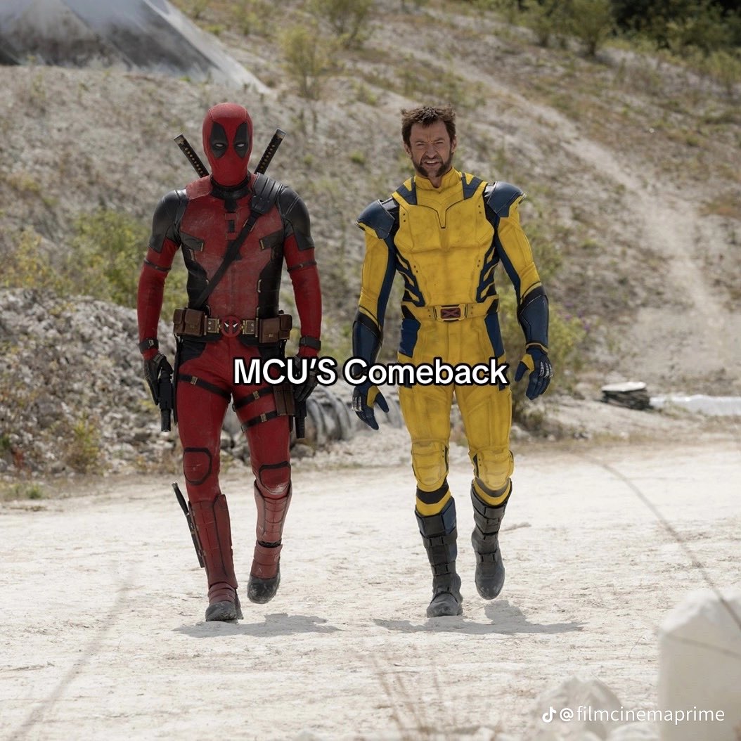 Deadpool & Wolverine in theaters July 26. is Deadpool going to be the Marvel Jesus?