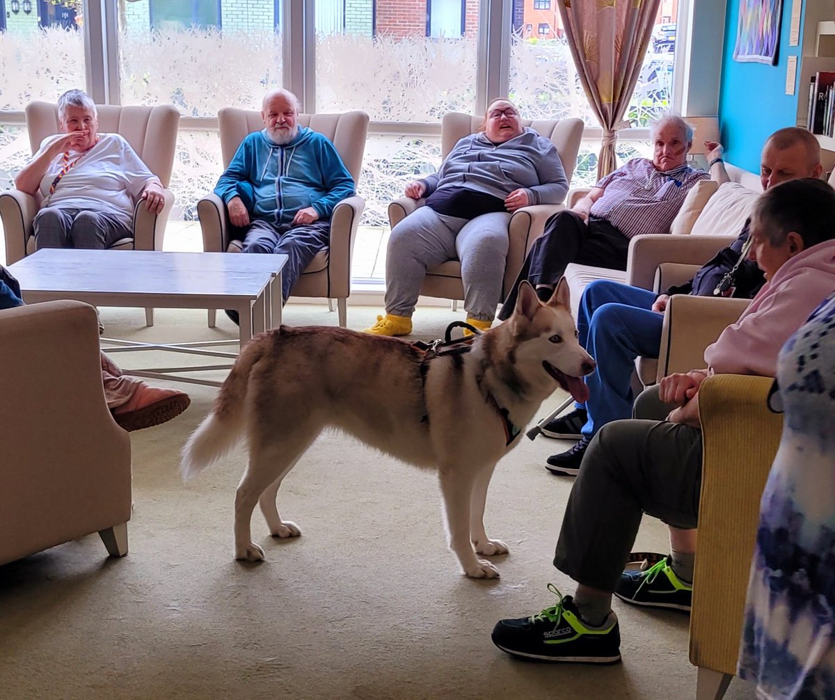 Paula (@pozcg) on Twitter photo Fabulous visit from Skyla today at Cecil Gardens. She took really well to all residents. Such a great girl. ๐บ <a href="/AlanMarples/">Alan Marples</a> <a href="/chuchi3651/">Kelly Hutchinson</a> <a href="/Riv_SarahCoward/">Sarah Coward</a> <a href="/RuthLeadsRd/">Ruth Westoby</a> <a href="/ShellyRiv1/">๐๐Shelly Gibson</a> <a href="/crtvspprt/">Creative Support</a> @RiversideCarol <a href="/RiversideUK/">Riverside Group</a> Fabulous visit from Skyla today at Cecil Gardens. She took really well to all residents. Such a great girl. ๐บ <a href="/AlanMarples/">Alan Marples</a> <a href="/chuchi3651/">Kelly Hutchinson</a> <a href="/Riv_SarahCoward/">Sarah Coward</a> <a href="/RuthLeadsRd/">Ruth Westoby</a> <a href="/ShellyRiv1/">๐๐Shelly Gibson</a> <a href="/crtvspprt/">Creative Support</a> @RiversideCarol <a href="/RiversideUK/">Riverside Group</a>