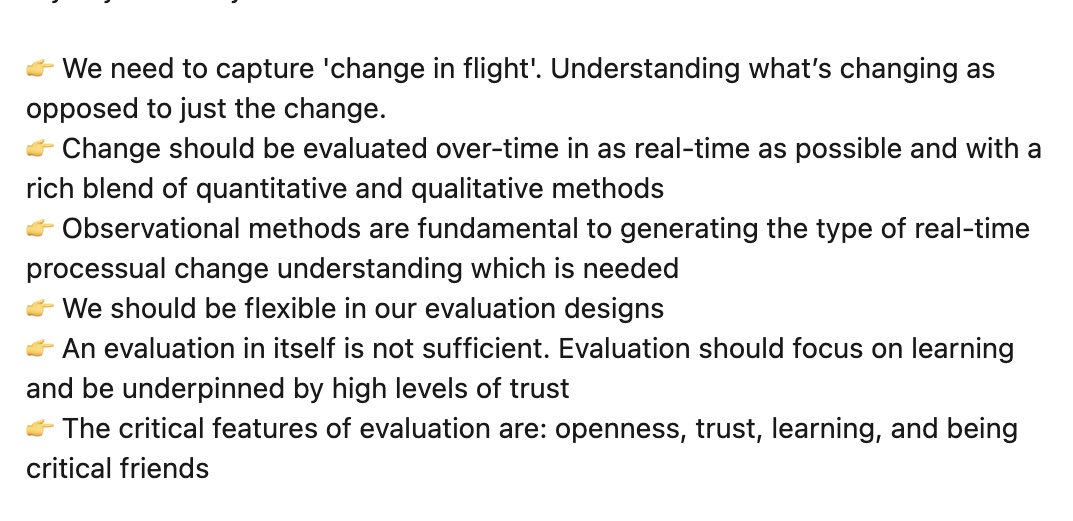 This was an excellent session @QualityForum #Quality2024 #ihiforum It was packed with brilliant insights relating to the importance of design and evaluation in improvement. These are my key takeaways 👇