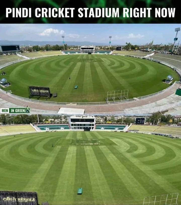 یہ انگلینڈ یا نیوزى لینڈ کا سٹیڈیم نہیں ہے بلکہ پاکستان کا پنڈى کرکٹ سٹیڈیم ہے..❤❤❤ #Pindistadium #ลลkaแมว