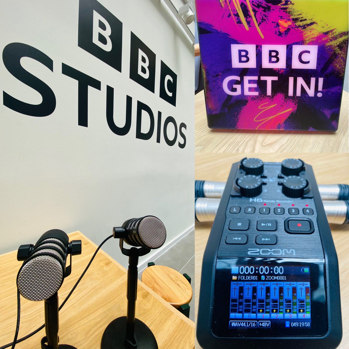 Podcast training in Bristol today #bbcgetin #storytelling #whatsyourstory