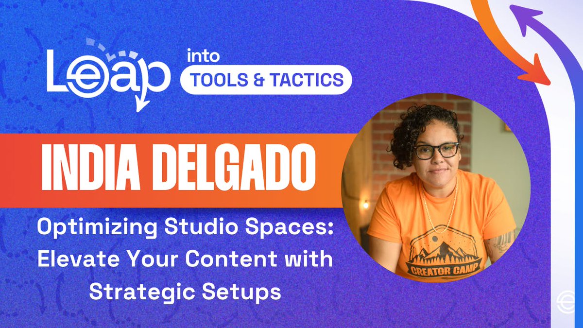 We get a LOT of questions about how to set up a studio in the office, at home, or even on the go. So @India_D782 is going to show us all how to optimize our studio spaces & elevate our content. 📷🎙️🙌 It all goes down at Leap ➡️ leap.ecamm.com #studio #videogear