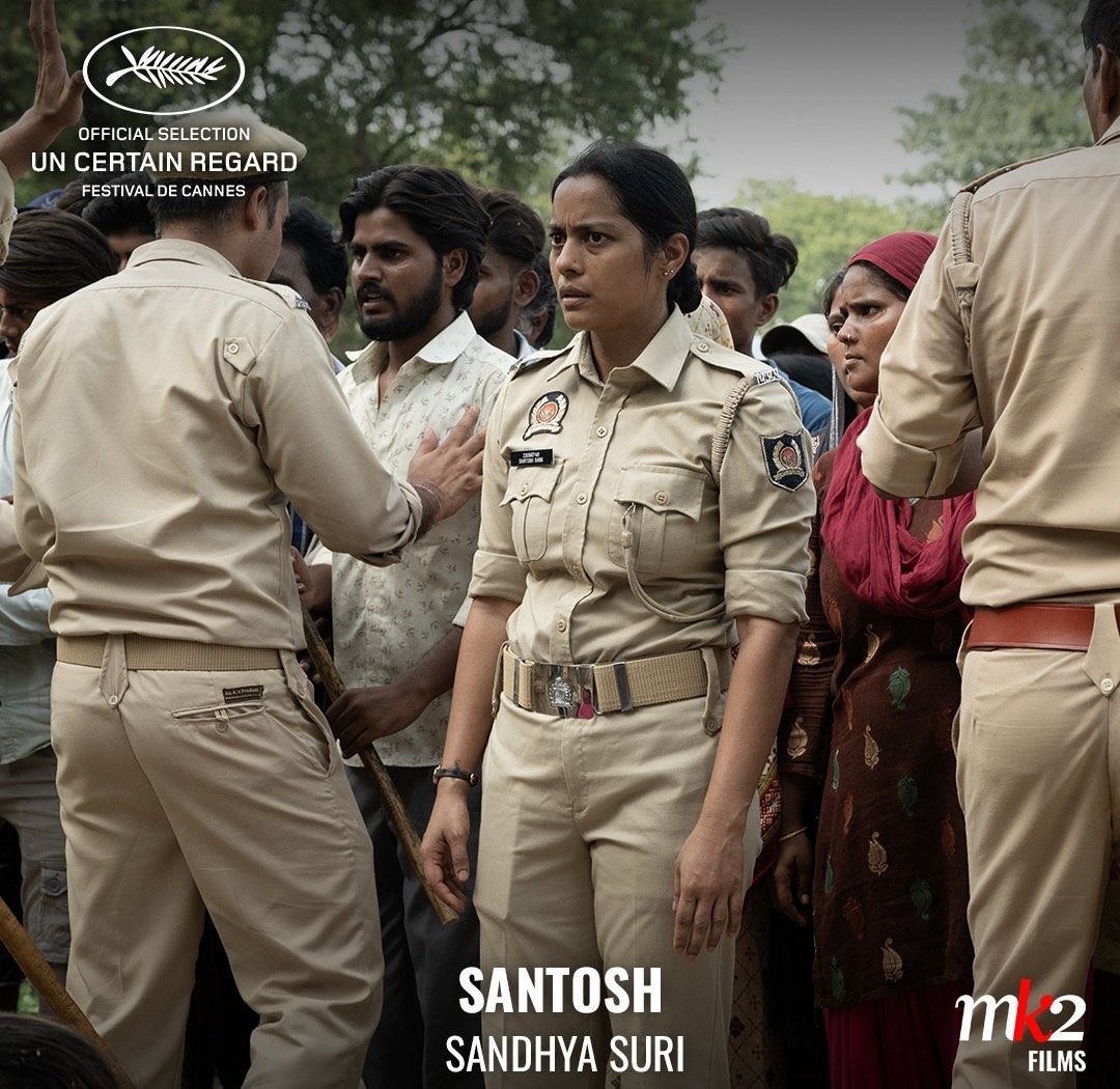 SANTOSH : Festival De Cannes - Official Selection. ❤️ #SandhyaSuri @CastingChhabra @shahanagoswami @SunitaRajwar #MikeGoodridge #JamesBowser #santosh #CannesFilmFestival