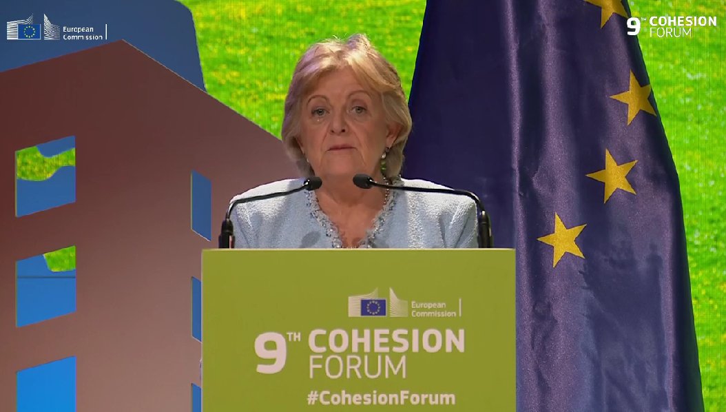 Commissioner for Cohesion and Reforms @ElisaFerreiraEC at the #CohesionForum in Brussels: 

'#CohesionPolicy is a precondition for our Unity - this is not aesthetic redistribution of income, it is rebalancing growth and development'