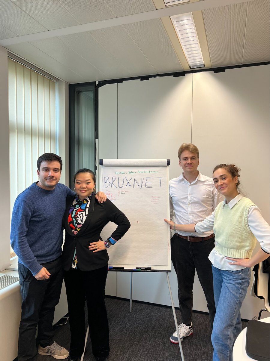 Four Master's students at #BSoG, Vesa Bujupaj, Yuchen Ding, Daniel Ordonez, and Torstein Stavland, participated in the Cyber 9/12 Strategy Challenge 2024. 👏🌐 Read more: 👉 brussels-school.be/output/news/bs…