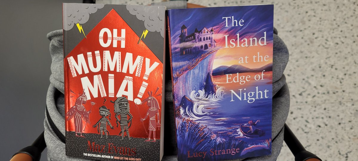 What's better than a new <a href="/theLucyStrange/">Lucy Strange</a> or <a href="/mazevansauthor/">Maz Evans</a> book...? A new Lucy Strange AND Maz Evans book, of course! Thank you to <a href="/Mrs_B_Reading/">Mrs B</a> for the voucher donation to add to my ever-growing <a href="/chickenhsebooks/">Chicken House</a> collection... #readingteachers #kidlit