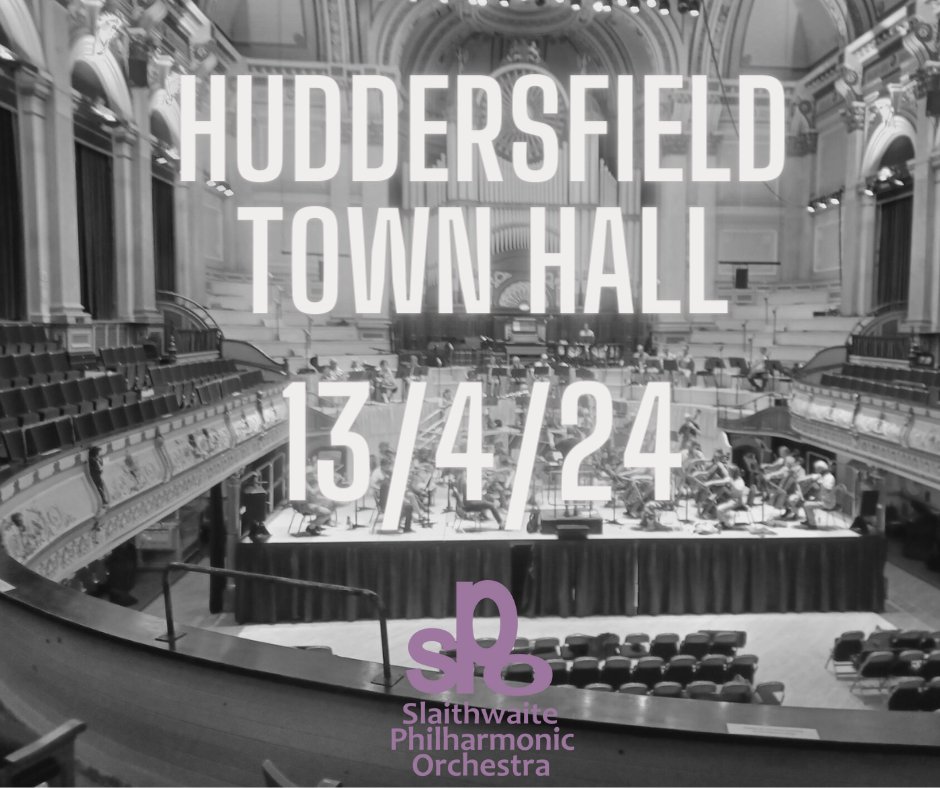 Huddersfield Town Hall is one of the most spectacular concert halls in the UK. Why not come and hear us this Saturday at 7:30pm Click here to get your tickets: kirklees.gov.uk/.../town-halls…... #Shostakovich #SPO132 #Violin #Barber #Concerto #Liadov #Huddersfield #LiveMusic #Orchestra