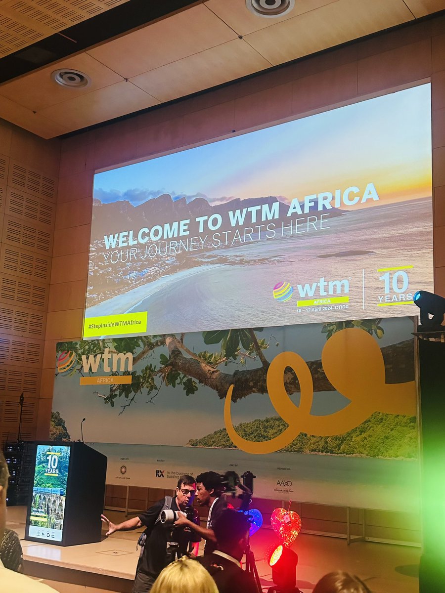 @WTM_Africa 10years of WTMAfrica #YourJourneyStartsHere #StepInsideWTMAfrica  #DaringAdventures #WeDoTourism visit is on stand M05 @Tourism_gov_za