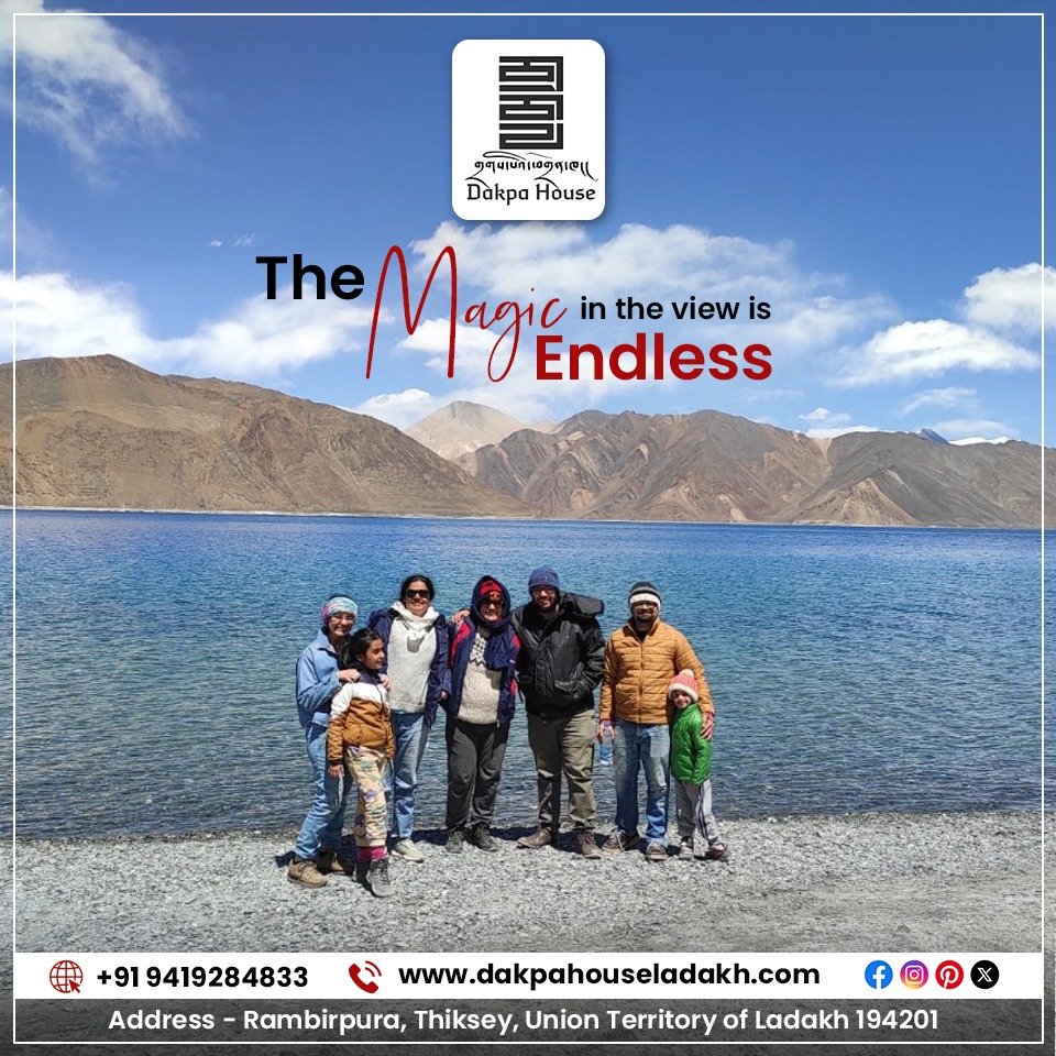Mesmerized by the endless beauty at Dakpa House!✨

𝐁𝐨𝐨𝐤𝐢𝐧𝐠 𝐈𝐧𝐟𝐨
🌐dakpahouseladakh.com
📞9419284833

#MagicViews #DakpaHouse #StayLonger #DakpaHouse #Unwind #NatureBliss #LadakhRetreat #HimalayanGetaway #WorkHoliday #remoteworkgoals #DakpaHouseLadakh #DakpaHouse