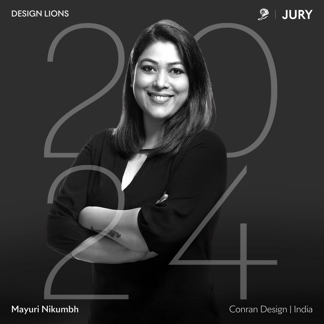 We’re elated to announce that our Head of Design, <a href="/mayuri_/">Mayuri Nikumbh</a>  is all set to join the esteemed jury panel at <a href="/Cannes_Lions/">LIONS | The Home of Creativity</a> , marking a significant milestone in our journey of championing design that inspires progress.

#inspireprogress #canneslions #conrandesigngroup #havas