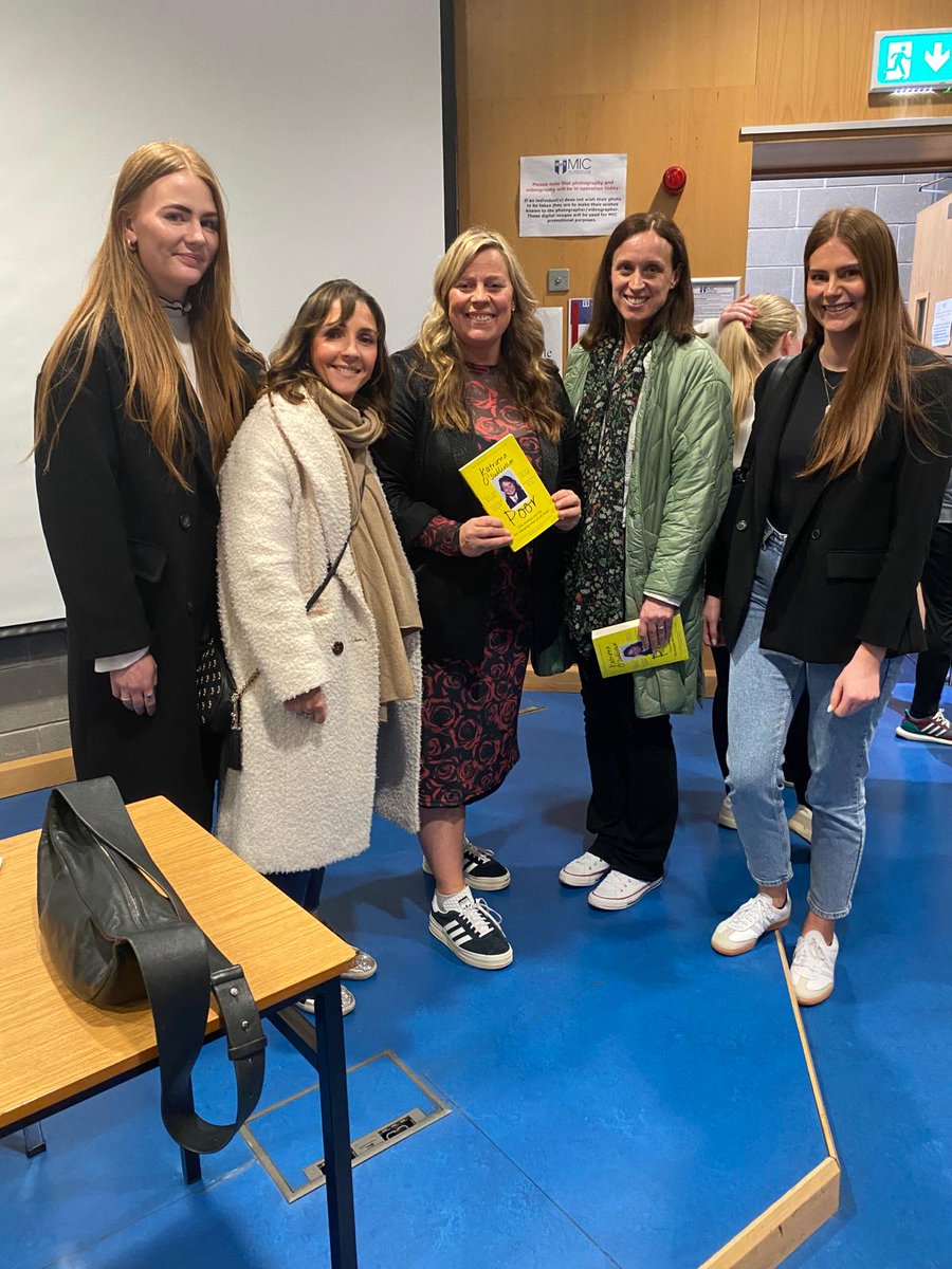 We were delighted to meet @katrionaos in person today and to hear her speak about her life. An inspirational person whose book should be ready by every single person working with children. Míle buíochas to @MICLimerick for organising such a wonderful event.