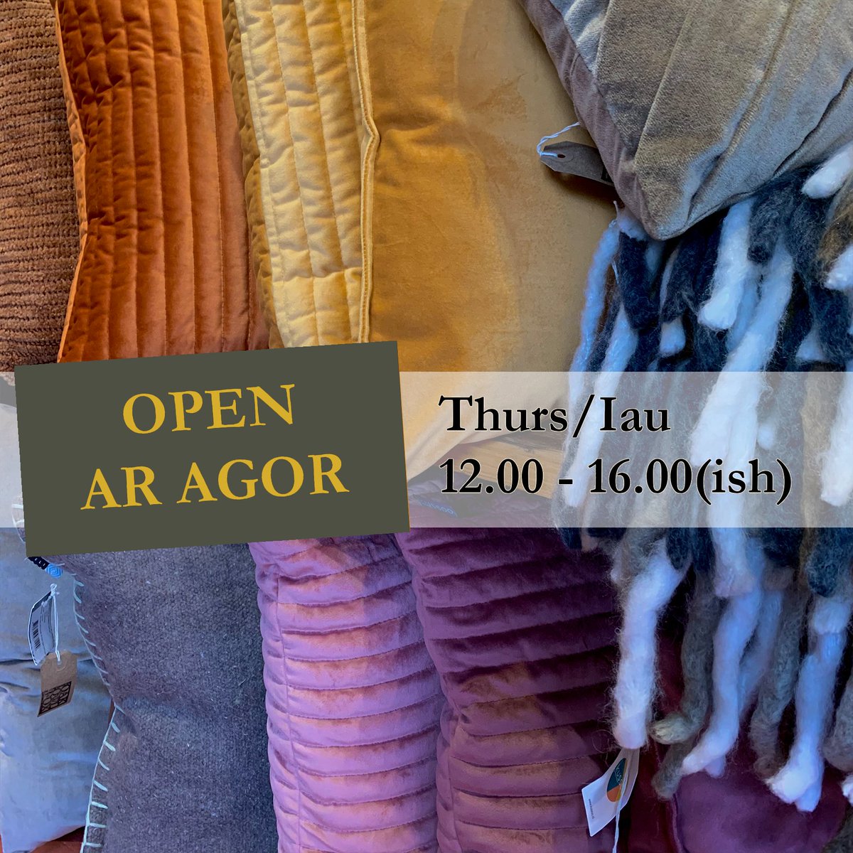 Still a bit mirky out there, pop in for some cozy.
#Llanrwst #conwy #northwales #indieretail #homedecor #InteriorDesign #Colour