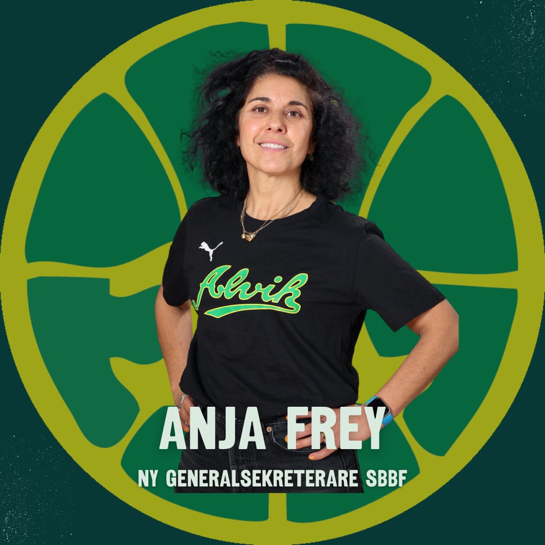 ALVIK BASKETS VÄXTHUS LEVERERAR!
 
Anja Frey blir ny generalsekreterare för Svenska basketbollförbundet.
 
Stort grattis Anja och varmt lycka till önskar hela Alvik!
 
Läs en längre text på alvikbasket.nu 
💚💛