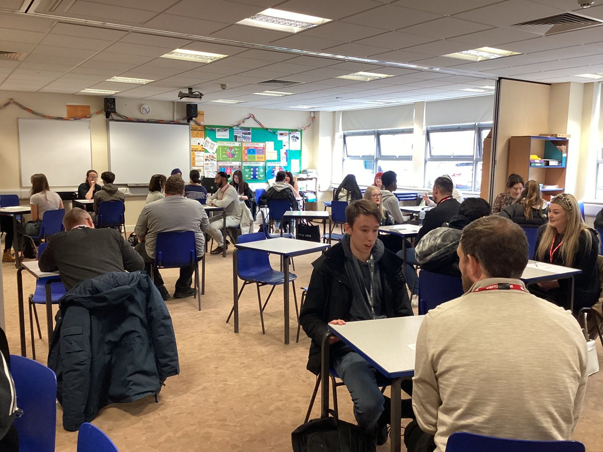 Thank you again to all the employers who have been into school today to carry out mock interviews, this time with our Year 12 students. This has been a fantastic and valuable experience for them.