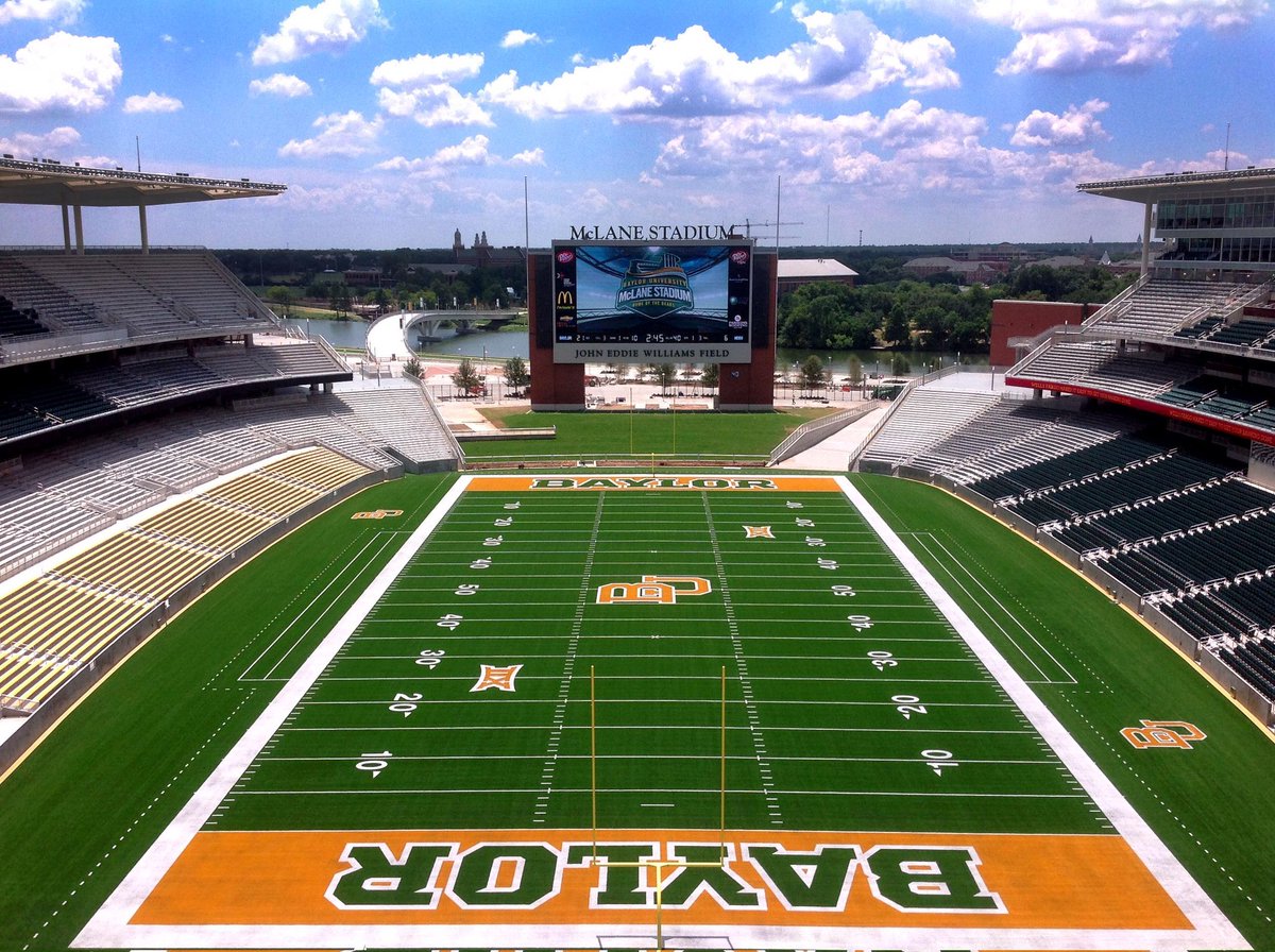 Stadium of the Morning 🥞 🏟️ McLane Stadium ✅ Capacity: 45,140 📍Waco, Texas 🐻 Home of @BUFootball