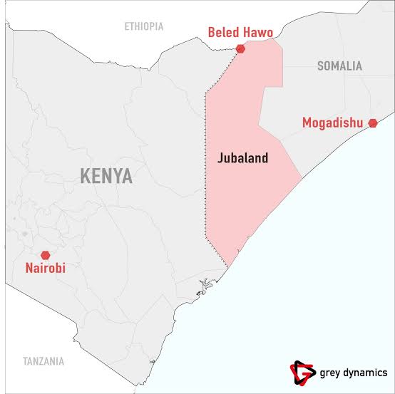 Lies a secret that only Kenyan somalis & those in the neighboring country know...

The secret being that for you to lead the annexed state of Somalia, Jubaland,

You must have support from Garissa...

And why is this so...