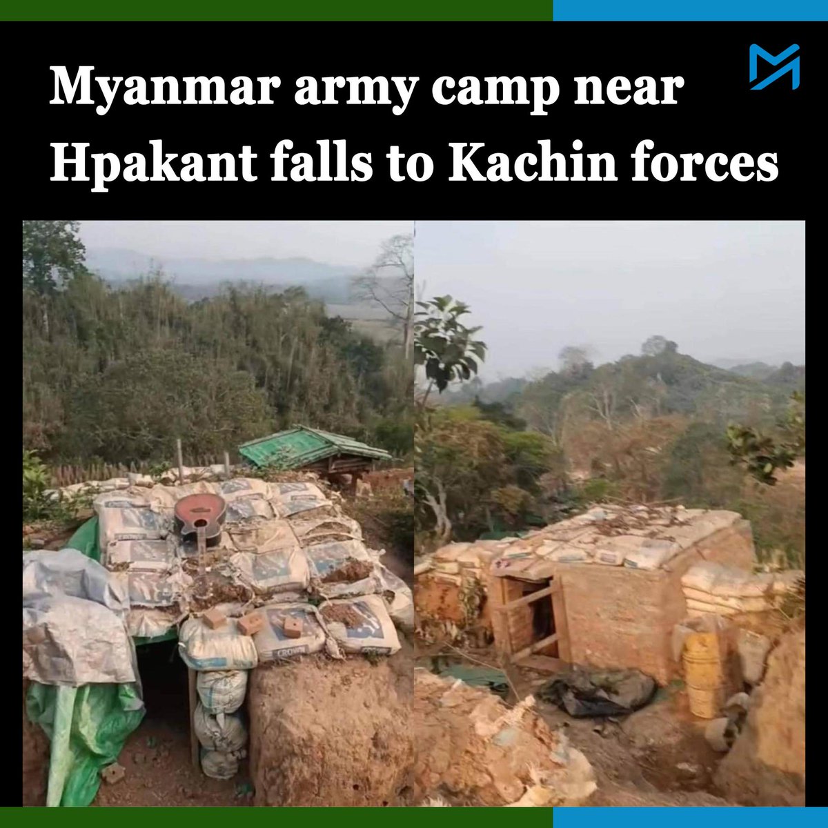 The KIA and its allies took control of the camp, located on the main road into the jade-mining town, after junta troops stationed there fled or surrendered Read More : myanmar-now.org/en/news/myanma… #Myanmar