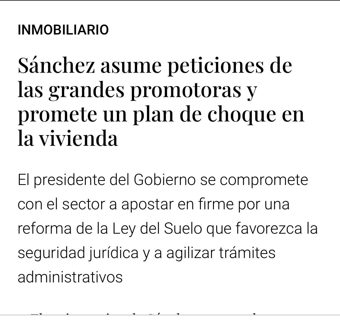 ✅ Ayuso reúne al sector para PRESENTAR un plan de choque. ❌ Sánchez reúne al sector para PROMETER un plan de choque.