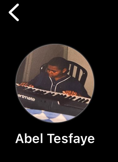 The Weeknd cambia su foto de perfil en Instagram 🎹