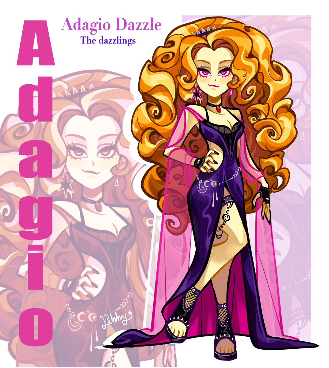 #Mylittlepony #EquestriaGirls “Adagio Dazzle” (the dazzlings)