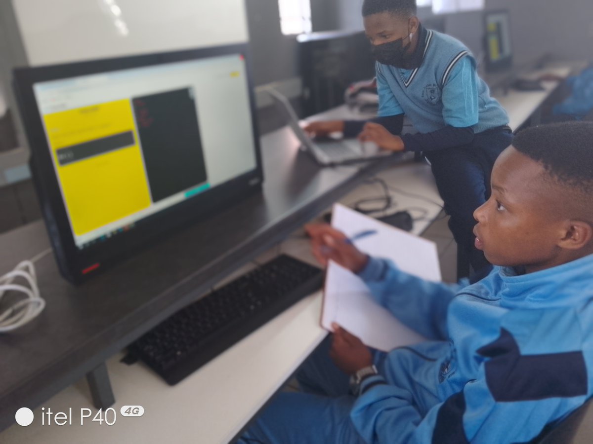 codejika's tweet image. The future is code-savvy! 🇿🇦  Kids at the Child Academy Programme are building innovative minds with #CodeJIKA.  This program empowers them to solve problems &amp;amp; create amazing things!   Try coding yourself: codejika.org

 #CodingForKids #TechChangemakers  #LearnToCode