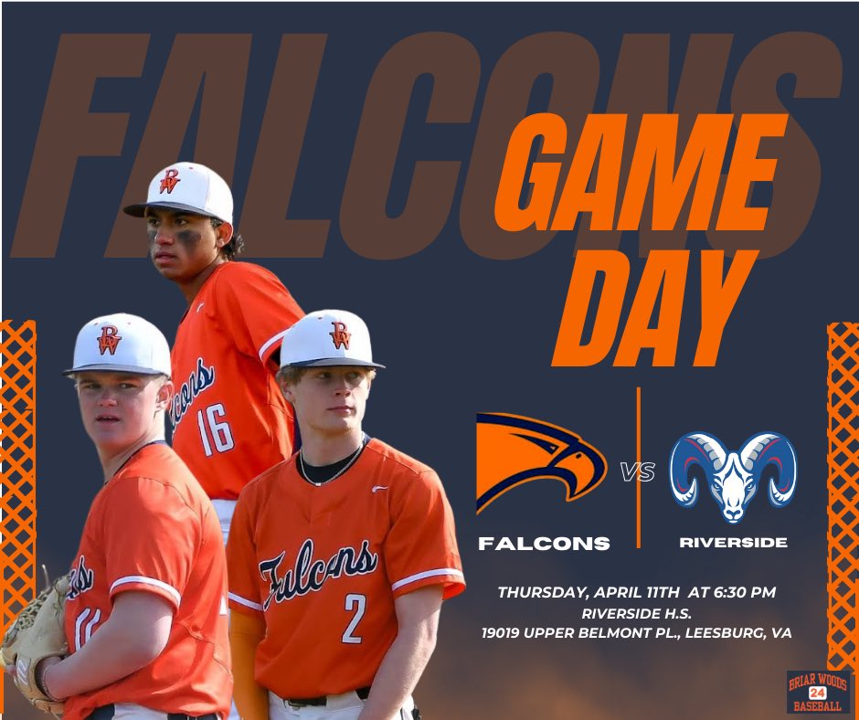 BWBaseball1's tweet photo. Pending weather, Falcons head over to Riverside to finish out our three game week. JV is at home. 

#gobirds #JUNE https://t.co/kvMSNP9TUs