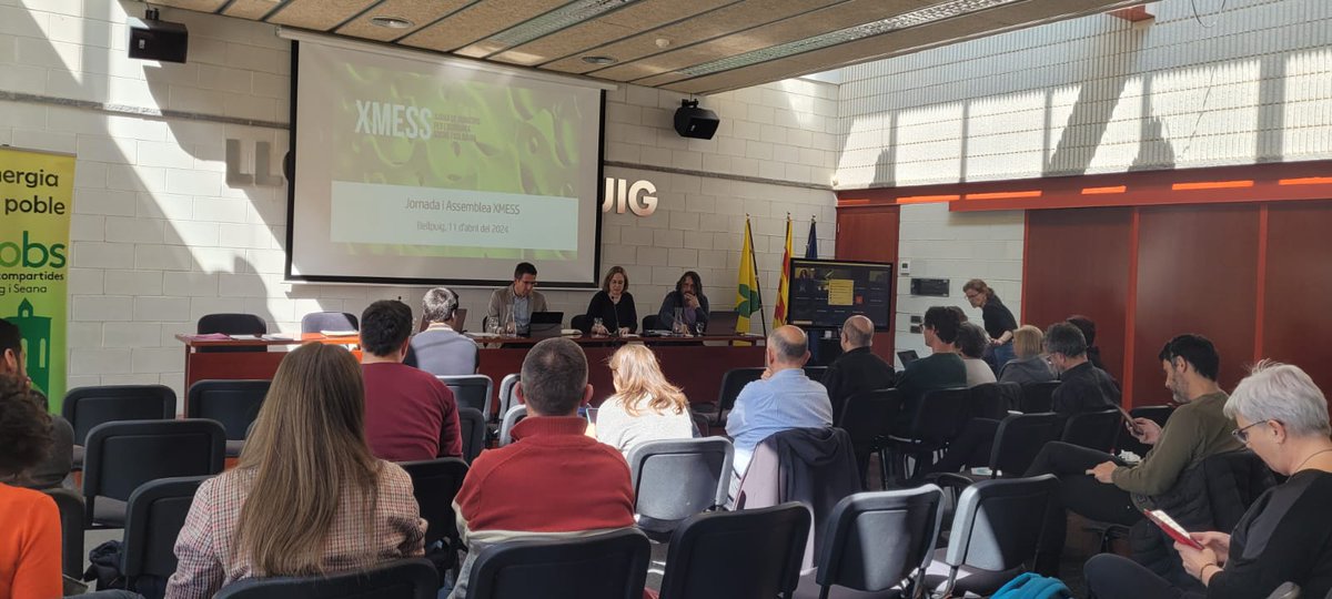 matarocat's tweet image. El regidor @sergimoralesd ha participat avui a l'assemblea de la Xarxa de Municipis per l'Economia Social i Solidària que s'ha fet a @Ajbellpuig. 

#Mataró forma part de l'executiva de la @XmessCat.   
#MataróESS