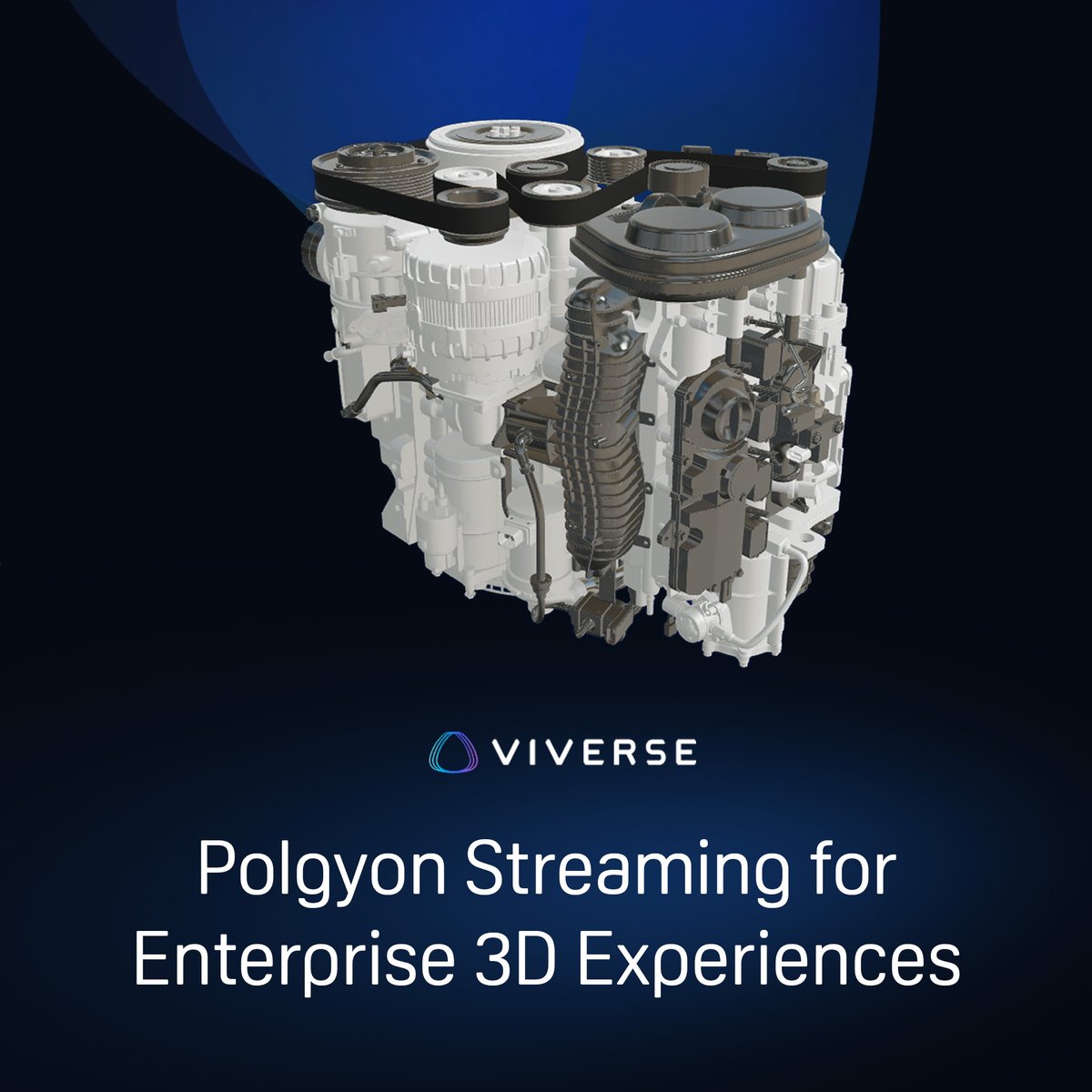 Elevate your enterprise VR experience with Polygon Streaming in VIVERSE! 🌐 Showcase high-fidelity 3D models seamlessly across platforms and devices: htcvive.co/VFBPSX #VIVERSE #Collaboration #Enterprise #3D #3DModel