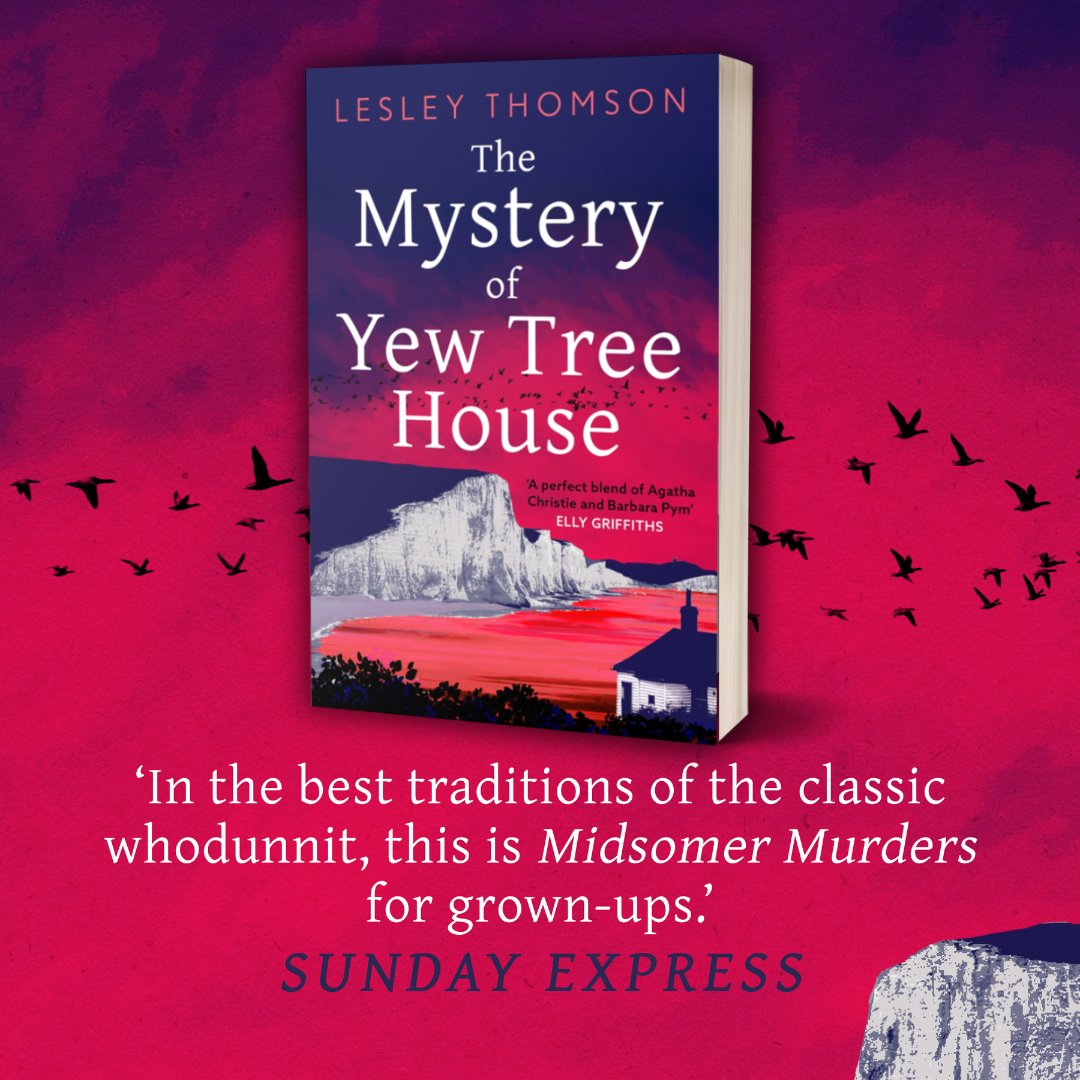 It's paperback publication day for #TheMysteryOfYewTreeHouse by @LesleyjmThomson! 80 years of secrets. The body that reveals them all… Don't miss out on this gripping thriller: amzn.to/3IIo3iV