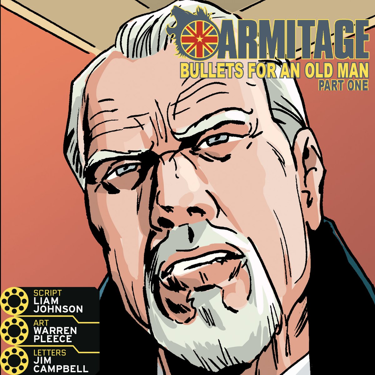 Judge Dredd Megazine 467 is out on 17th April, featuring ARMITAGE: BULLETS FOR AN OLD MAN, by: 📝 Script: @LiamJohnsonType ✏️ Art: @WarrenPleece 💬 Jim Campbell Subscribe now and receive zarjaz free gifts ➡️ bit.ly/2Ws04uc