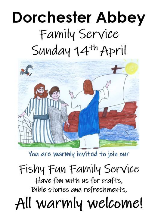 Join us for Fishy Fun this Sunday at 10.30am