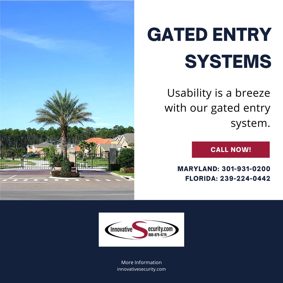 Make every entrance a breeze with our state-of-the-art gated entry systems! 🚪✨ Easy usability meets top-notch security. Experience the seamless blend of convenience and safety! 🌐🏡

#SecureEntries #SmartLiving #InnovativeSecurity 🛡️🔑