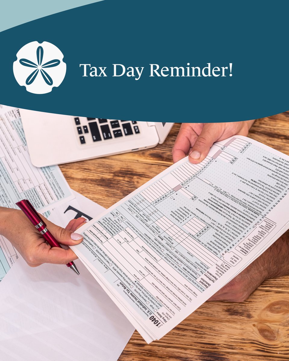 Tax day is almost here! 🗓️ Be sure to file on time!