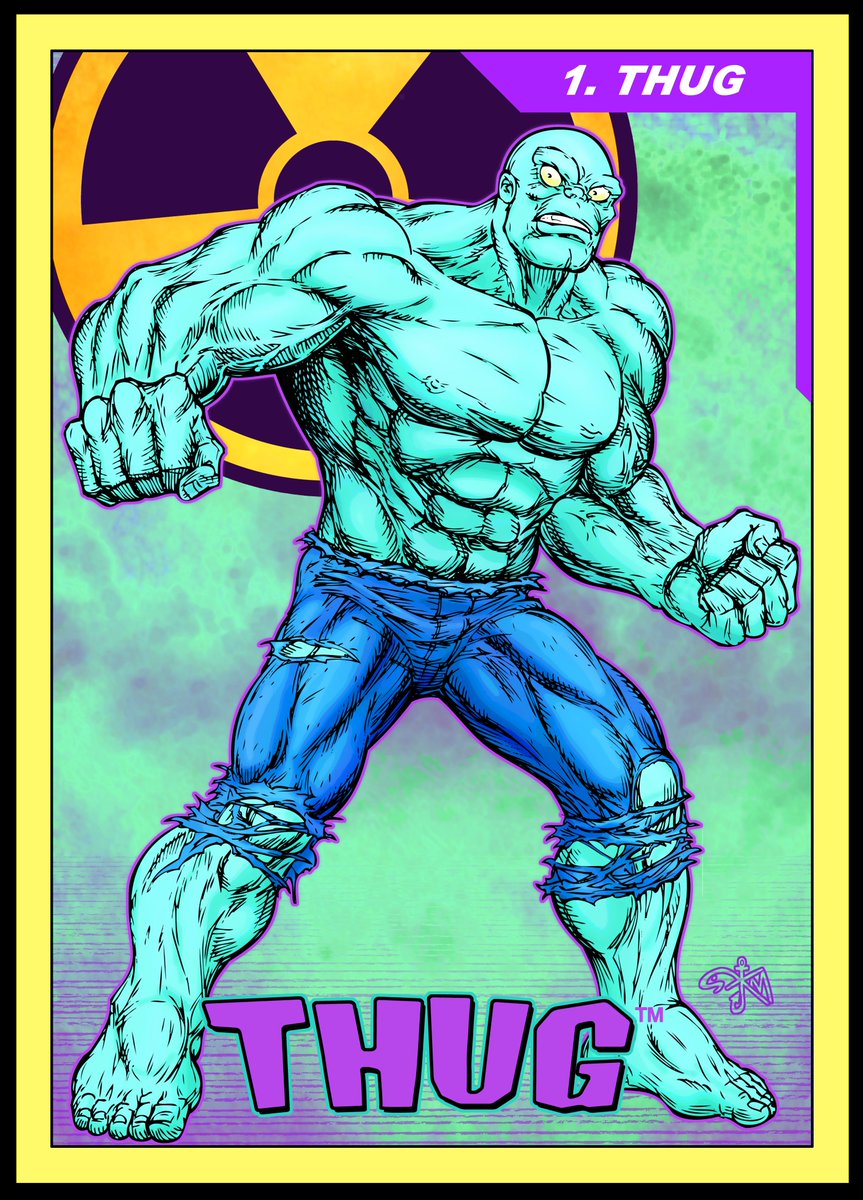 Okay, I mocked this up as a trading card. Thoughts? Comments?

#comicbookart #comicsgate