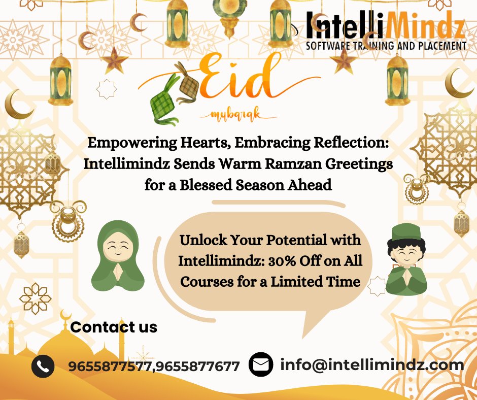 'Ramzan Reflections: Wishing You Peace and Prosperity from Intellimindz' For more Details: wa.link/9ijqez 

📞9655877577,9655877677
 #Java #Python #SoftwareDevelopment #Programming #Coding #Tech #Development #SoftwareEngineering #ComputerScience #ProgrammingLanguages