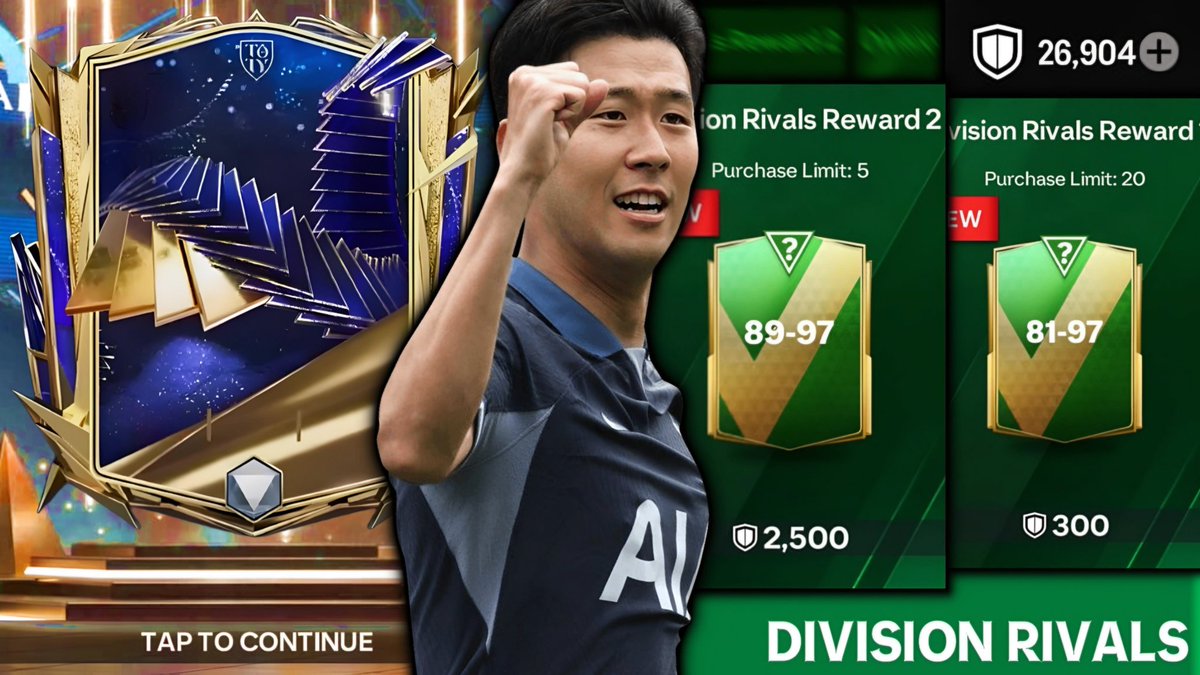 These Division Rivals Rewards Packs are Broken 🔥🔥 | FC Mobile Pack Opening #FCMobile New Video is OUT 🎦 youtu.be/vf7yvHQCWGE?si… @Nikolas7FC @tutiofifa RT APPRECIATED 🔄❤