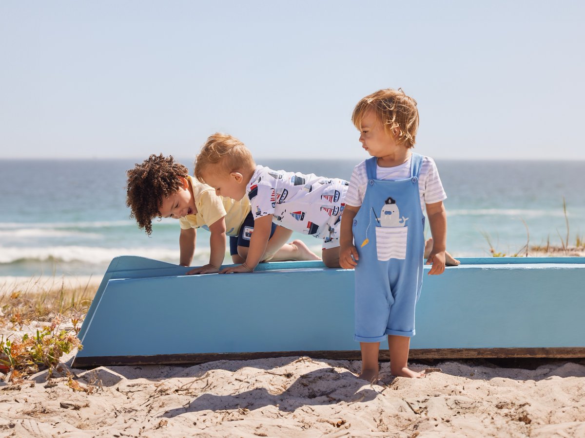 Tiny toes in the sand and adorable outfits on hand! Dive into summer with vibrant-comfy collection!🏖️👶 #Centrepoint #CentrepointME #YourSummerYourStory #Summer2024