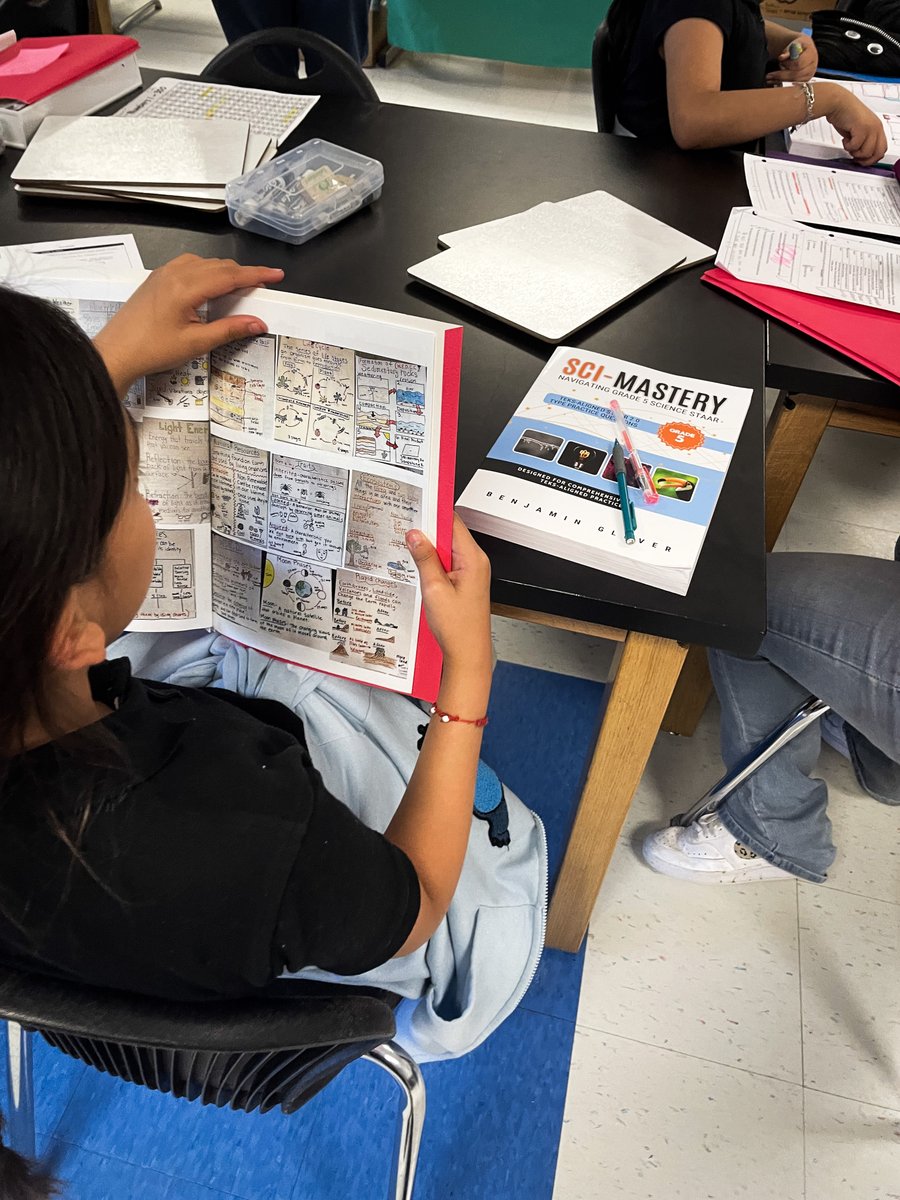 STEMdetective's tweet photo. Getting ready for STAAR is a breeze with SCI-MASTERY in hand. 📘 With every lesson aligned to TEKS standards, success is just a page away!

Free sample below! 🎁  
https://t.co/WZZU6XUaPV 

#students #science #TEKS #STEMdetective #STAAR #5thgradescience #STEM #texasteachers https://t.co/NeIzZ2FL0c