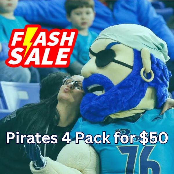 ⚔️🏴‍☠️ Ahoy, Buccaneers! ⚔️🏴‍☠️ Don't miss out on our treasure trove of savings! Snag a Massachusetts Pirates 4-Pack for just $50, available for one day only on April 11th! Set sail and secure your seats before the tide turns! 🎟️💰 #Pirates4Pack tsongascenter.com/MP4Pack