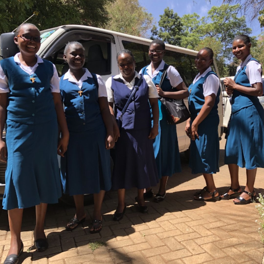 Sometimes something as straightforward as a minibus is the best way to make mission happen! With help from our supporters, these novices can bring the love of Jesus in safety. Read how you help #Missio support #vocations in mission dioceses: loom.ly/TBOAgUg