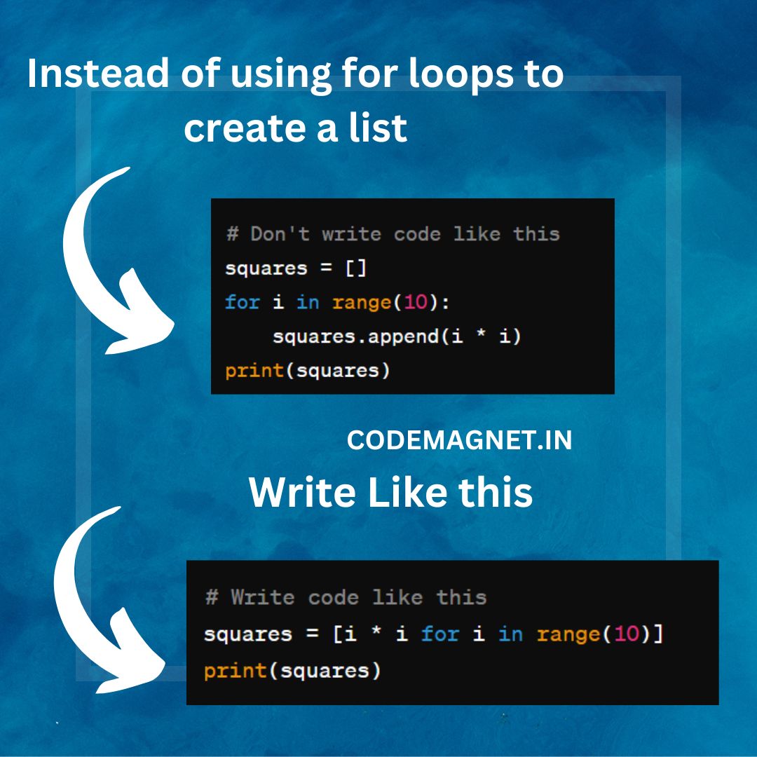 Here's another way of writing clear code - 

#Python  #programming #100DaysOfCode @ThePSF @PythNetwork @realpython #developer