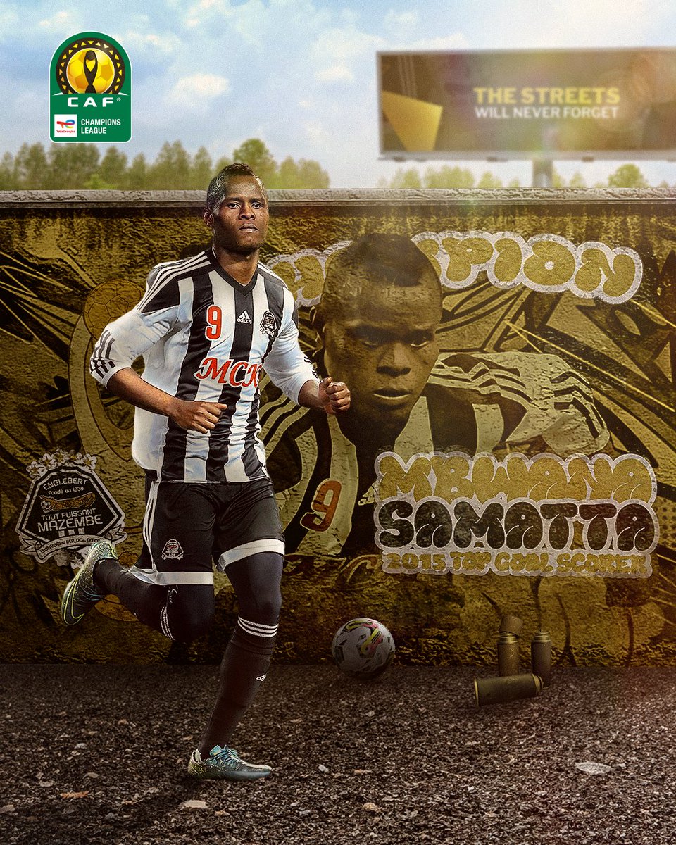 Scoring goals, lifting trophies, making history. 🔥

The #StreetsWillNeverForget <a href="/TPMazembe/">TP Mazembe</a>'s Aly Samatta. 💫

#TotalEnergiesCAFCL