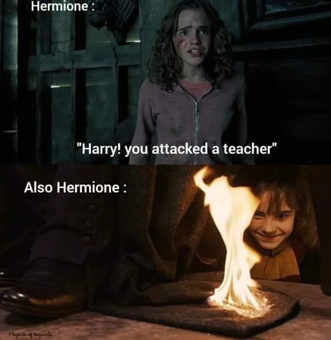 🤣🤣 #harrypotter #hermionegranger