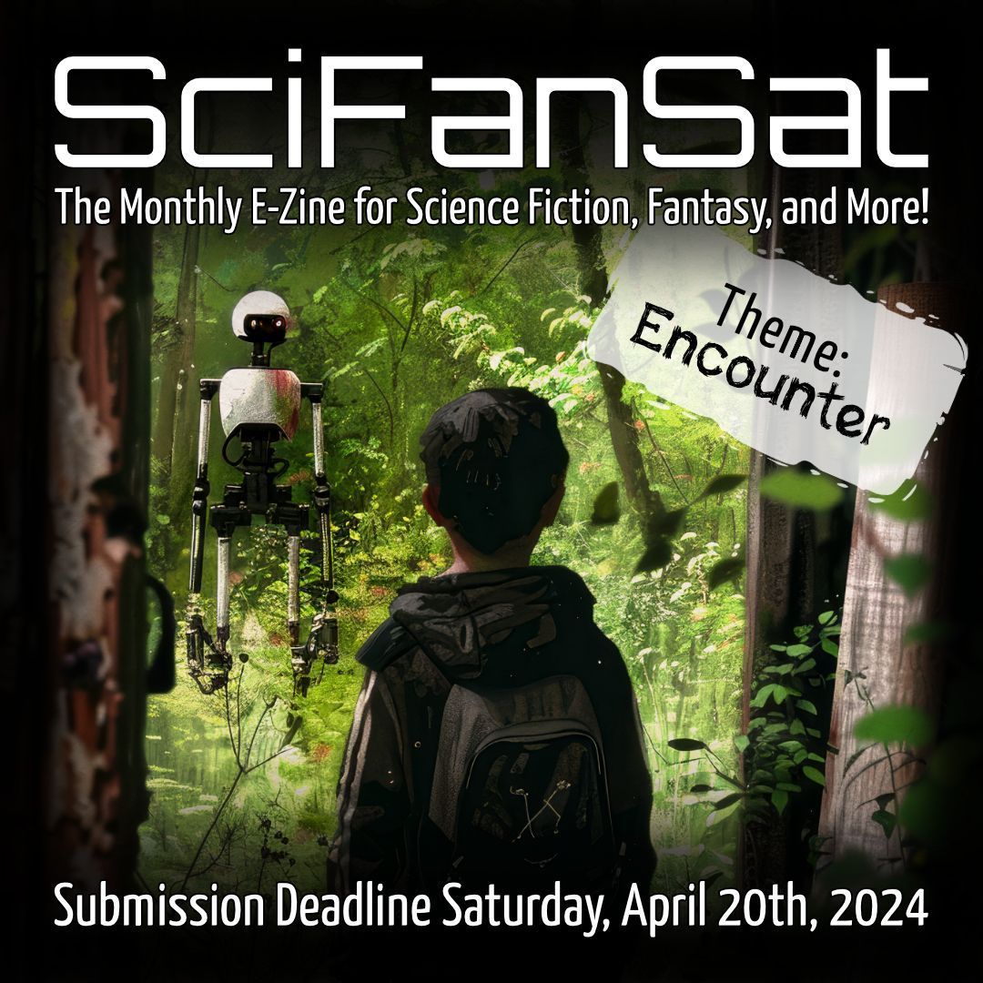 You are nine days away from a speculative close encounter of the literary kind. Are you ready? Authors of science fiction, fantasy, and more, submit your work for #SciFanSat issue nine at SciFanSat.com! #SFF #AmWritingScifi #AmWritingFantasy #WritingPrompts