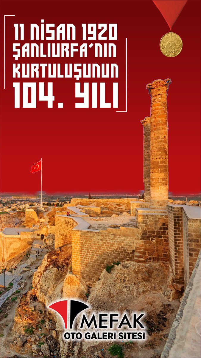 11 Nisan 1920 Şanlıurfa'nın düşman işgalinden kurtuluşun 104. Yıl dönümü kutlu olsun #şanlıurfa #11NisanDestanı #Urfa #mefakinşaat