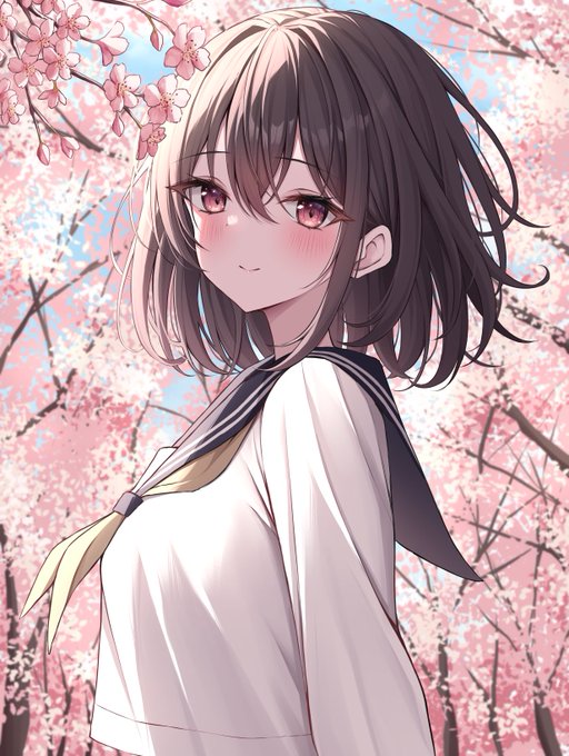 「胸 桜」のTwitter画像/イラスト(新着)｜2ページ目