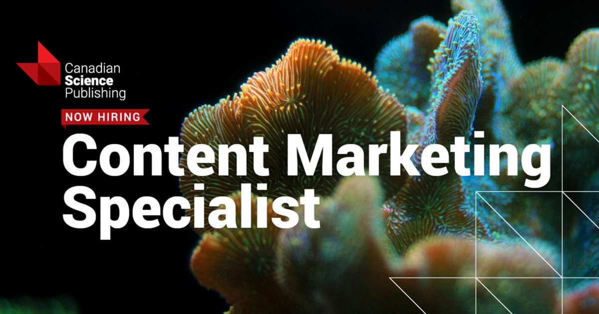 We're #NowHiring a Content Marketing Specialist passionate about scientific research to create diverse written and visual content. Learn more about this #RemoteJob: ow.ly/zgie50RcxTZ #SciComm #SciCommJob