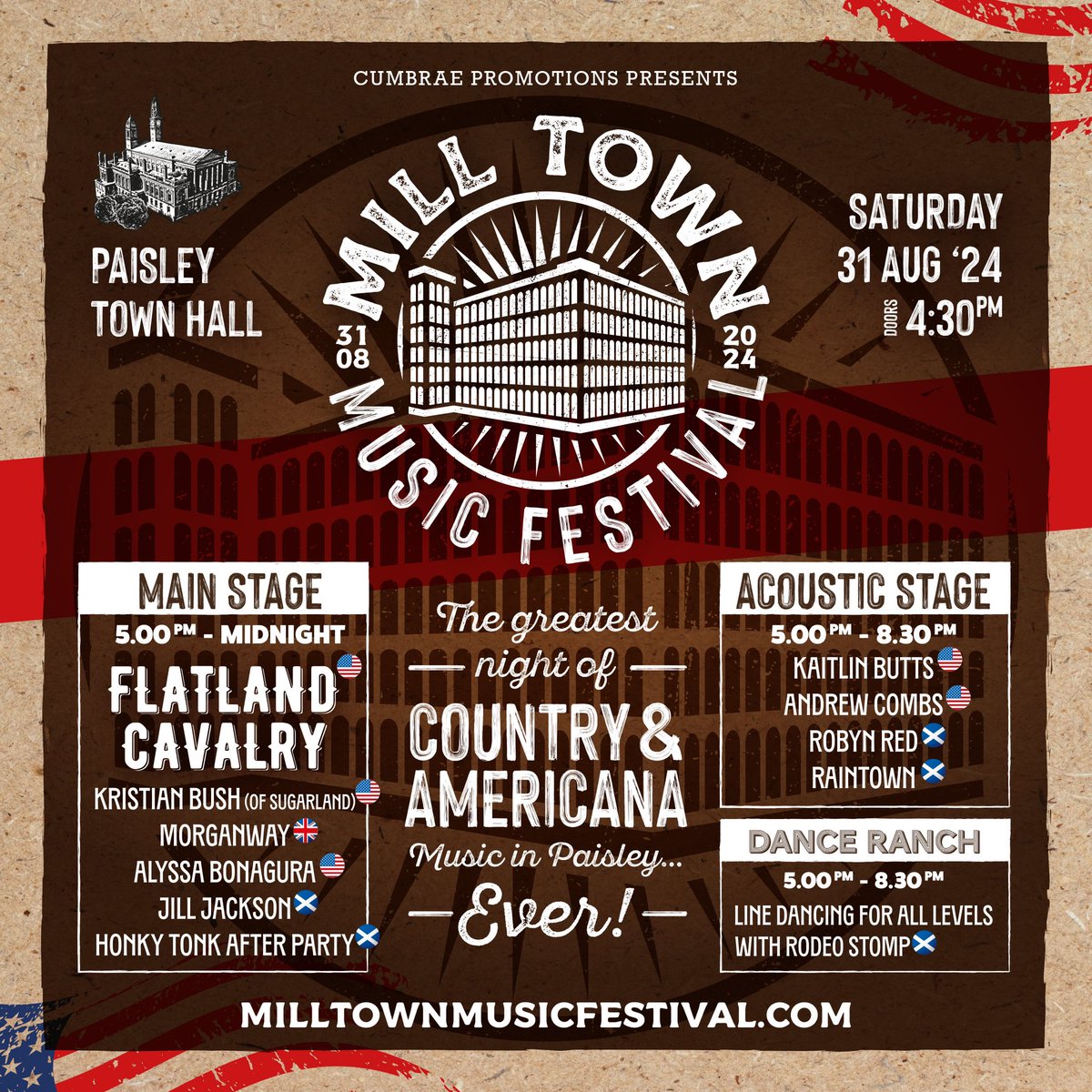 It’s DOUBLE WHAMMY announcement day!! 💙💙 We are hyped to be playing Mill Town Music Festival this summer in Paisley 🏴󠁧󠁢󠁳󠁣󠁴󠁿 what a line up!🤘 let’s goooo Paisley!! Awesome to see our last tour special guest @alyssabonagura on this bill too 💙💙