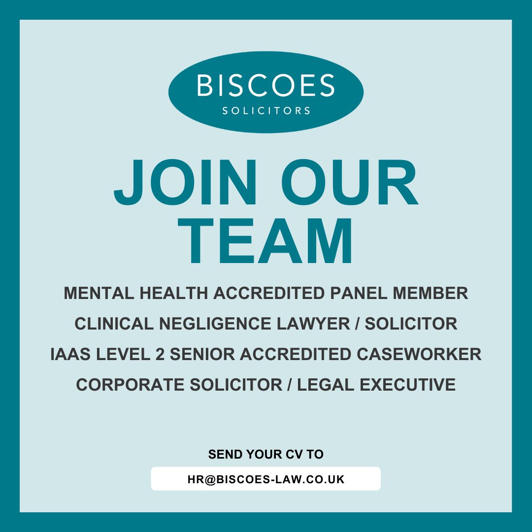 WE'RE HIRING 📣 Ready to take your career to the next level? Join our award-winning Law Firm and explore exciting opportunities across various departments. Check out our vacancies page today and embark on a new challenge with us! 🌟 bit.ly/3SUMcIW