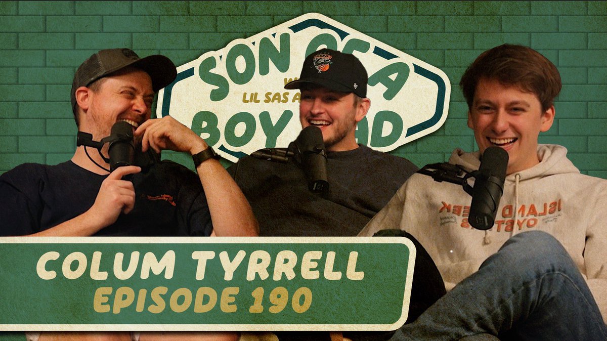 BD #190 with @columtyrrell is out now! barstoolsports.com/bios/son-of-a-…